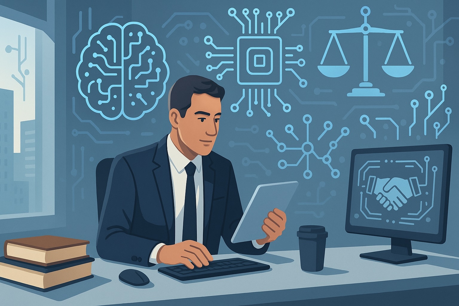 Day in Life of a Deal Lawyer 2035