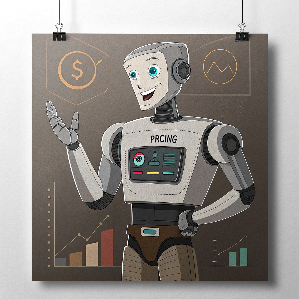 Ledger-friendly-male-robot-that-focuses-on-pricing